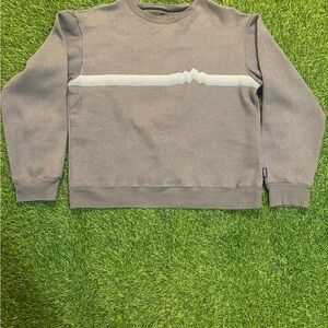 Patagonia outdoor hiking mountain crewneck sweater size medium